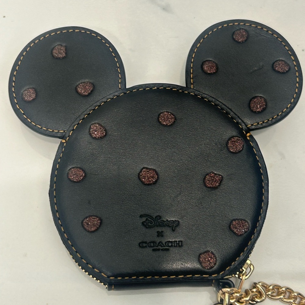 Coach x Disney Minnie Mouse Pouch/Wristlet - 90th anniversary